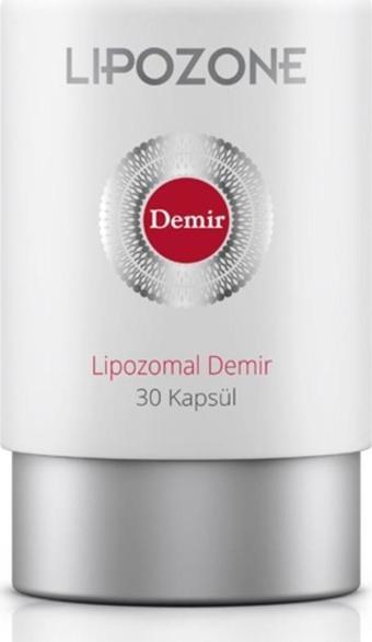 Lipozone Lipozomal Demir 17 Mg 30 Kapsül