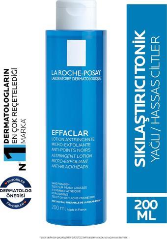 La Roche-Posay Effaclar Mikro Soyucu Tonik Yağlı/Akneye Eğilim grösteren Ciltler Ciltler grözenek Sıkılaştırıcı 200ml