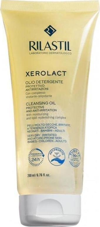 Rilastil Xeloract Çok Kuru Ciltler Için Temizleme Yağı 200 Ml