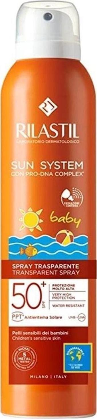 Rilastil Baby Transparent Spray Spf 50 200 Ml