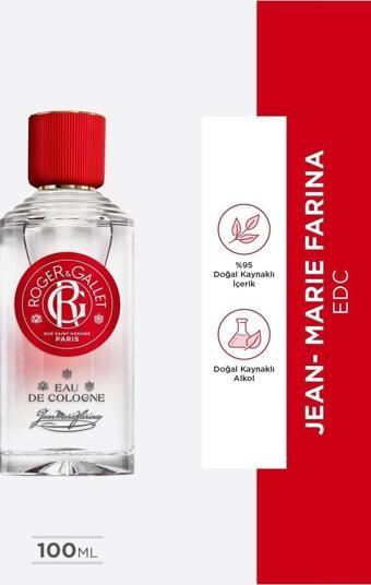 Roger&Gallet Jean-Marie Farina Edc Petitgrain, Lavanta, Biberiye, Limon Içeren Narenciye Parfüm 100Ml