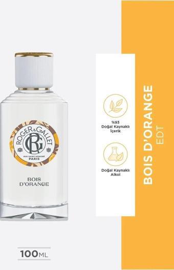 Roger&Gallet Bois D’Orange Edt Turunç Özlü, Odunsu, Enerji Veren Parfüm 100 Ml