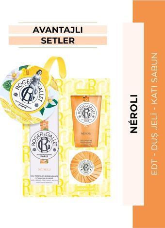 Roger&Gallet Neroli Edt Çiçeksi Parfüm 100Ml & Duş Jeli & Sabun 3Lü Avantaj Set