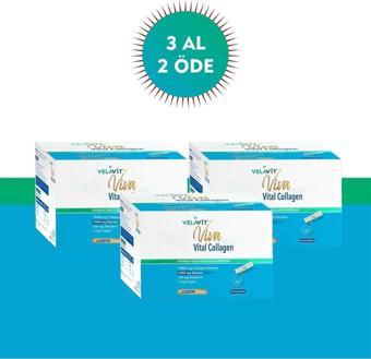 Velavit Viva Vital Collagen 30 Saşe 3 Adet