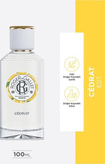 Roger&Gallet Cedrat Edt 100 Ml