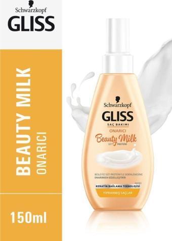 Gliss Schwarzkopf Beauty Milk-Onarici Saç Bakım Sütü 150 Ml