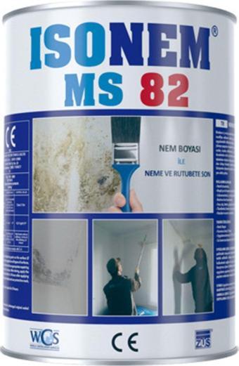Isonem Ms 82 Nem Boyası Ve Rutubet Boyası 1 Kg