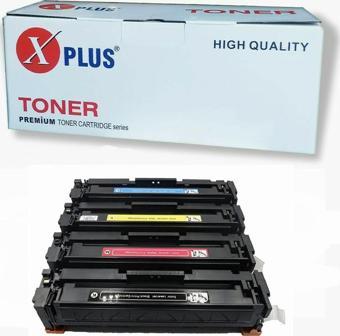 Xplus Canon I-Sensys MF-744CDW CRG-055 Uyumlu 4 Renk Muadil Toner Seti Chipli 2400 Sayfa