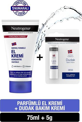 Neutrogena Parfümlü El Kremi 75 Ml Dudak Kremi