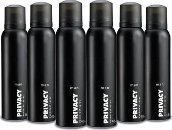 Privacy Men Deodorant 6X150Ml