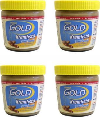 Gold Fıstık Ezmesi Şeker İlavesiz 340 gr x 4 Adet 