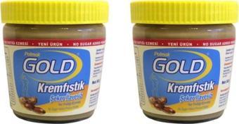 Gold Fıstık Ezmesi Şeker İlavesiz, 340gr x 2