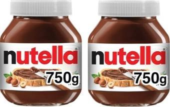 Nutella Kakaolu Fındık Kreması 750 Gr x 2 Adet