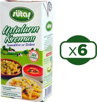 Sütaş Ustaların Kreması 1 lt x 6 Adet