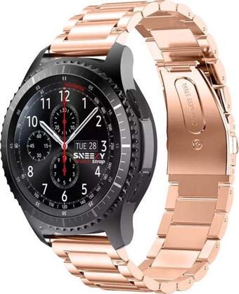 Sneezy Huawei Watch Gt3 Elite-Active 46Mm-Gt3 Pro-Gt3 Se 22Mm Uyumlu Ironweft Döküm Çelik Metal Kordon