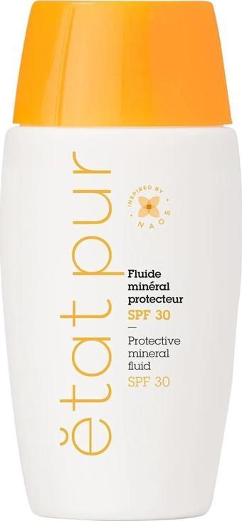 Etat Pur Fluide Mıneral Protective SPF 30 40 ml Güneş Koruyucu Krem 