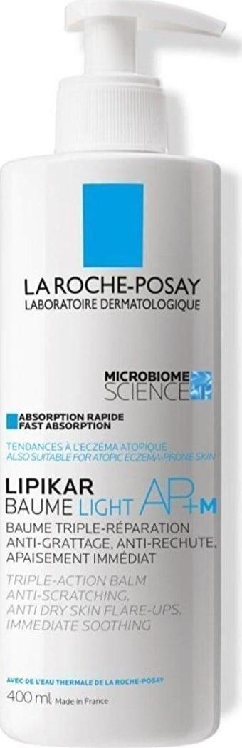 La Roche-Posay Lipikar Baume LIGHT AP+M Atopiye Eğilim Gösterebilen Ciltler 400 Ml 