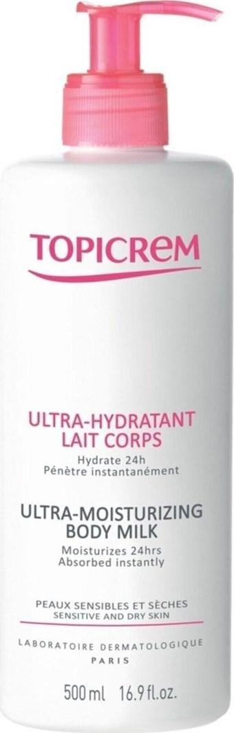 Topicrem Ultra Moisturizing Body Milk 500 ml Vücut Nemlendirici