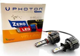 PHOTON ZERO H7 12V XTREME YELLOW +3 PLUS FANSIZ LED 12V-24V