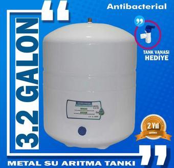 Reverse Osmosis Tezgahaltı Su Arıtma Cihazı Çelik 12 lt Tank - Vana