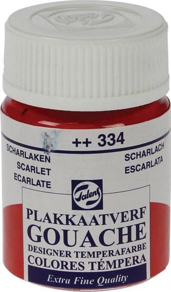 Talens Gouache Jar 16 ml Guaj Boya Scarlet / 334