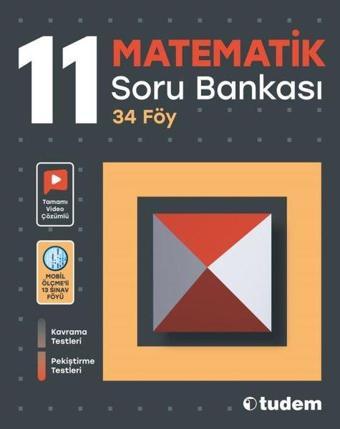 11. Sınıf Matematik Soru Bankası - Kolektif  - Tudem Yayınları - Ders Kitapları