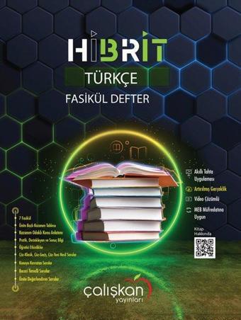 8. Sınıf Hibrit Türkçe Fasikül Defter - Kolektif  - Çalışkan Yayınları