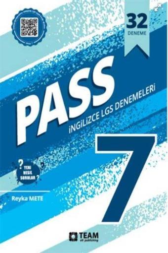 PASS 7 Yeni Nesil Deneme Sınavı - 32 Adet - Kolektif  - Team Elt Publishing