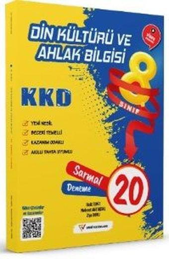 8. Sınıf Din Kültürü ve Ahlak Bilgisi 20 Deneme - Kolektif  - Veri Yayınları