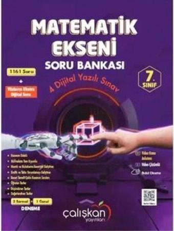 7. Sınıf Matematik Ekseni Soru Bankası - Çalışkan Yayınları