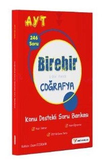 AYT Birebir Etkisi Kesin Coğrafya Konu Destekli Soru Bankası - Kolektif  - Veri Yayınları