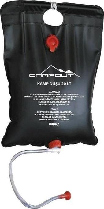 NURGAZ CAMPOUT KAMP DUŞU 20 LT