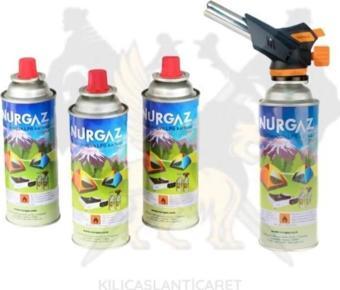 NURGAZ FİREBİRD TORCH 4 ADET KARTUŞLU SET