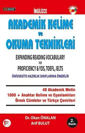 Vocibook İngilizce Akademik Kelime ve Okuma Teknikleri - Arif Bulut - Pelikan Yayınları
