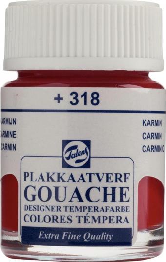 Talens Gouache Jar 16ml Guaj Boya Carmine / 318