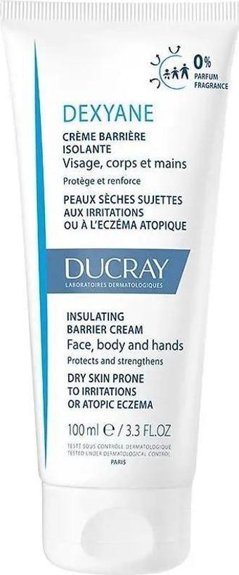 Ducray Dexyane Insulating Barrier Cream 100 ml Kuru ve Atopik Ciltler Krem