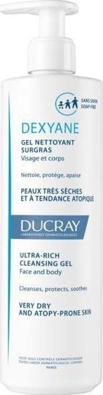 Ducray Dexyane Ultra Rich Cleansing Gel 400 ml