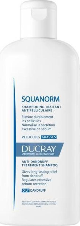 Ducray Squanorm Şampuan OILY Dandruff 200 ml            