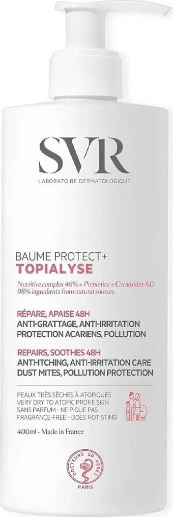 SVR Topialyse Baume Protect+ 400 ml 