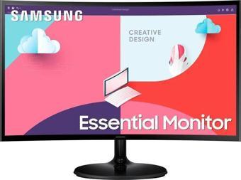 24" Essential Ls24C362Eauxuf 5Ms 75Hz Hdmı Full Hd Led Curved  Monitör