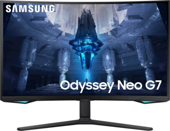 32" Odyssey Neo G7 LS32BG750NPXUF 1ms 165Hz 4K Pivot Curved Oyuncu Monitörü