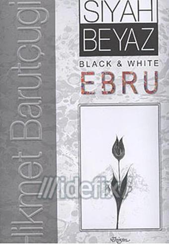 Siyah Beyaz / Black White Ebru - Hikmet Barutçugil - Ebristan Yayınları