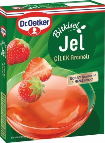 Dr. Oetker Jel Bitkisel Çilek Aromalı 100 G