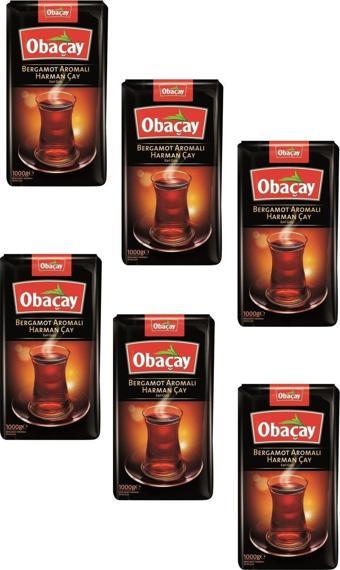 Obaçay Bergamot Aromalı Çay 1000 G. x 6