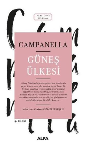 Güneş Ülkesi - Campanella  - Alfa Yayıncılık