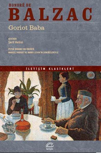 Goriot Baba - Honore de Balzac - İletişim Yayınları