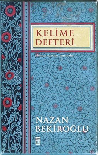 Kelime Defteri - Nazan Bekiroğlu - Timaş Yayınları