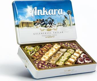 Tuğba Kuruyemiş Geleneksel Tatlar Metal Kutu 540 gr (Ankara)
