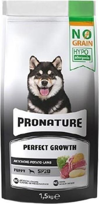 Pronature Perfect Growth Tahılsız Kuzu Etli Patatesli ve Enginarlı Yavru Köpek Maması 1,5 Kg