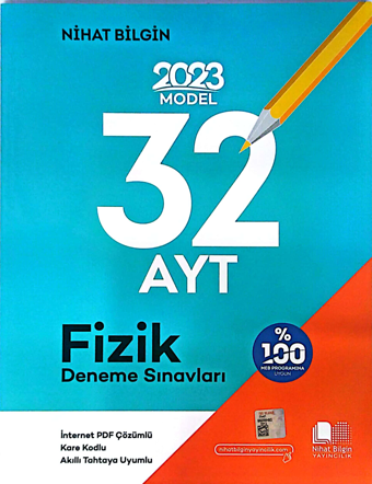 Nihat Bilgin Yayıncılık AYT Fizik 32 Deneme - Nihat Bilgin Yayıncılık